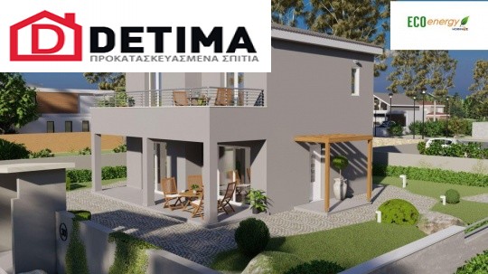 Διώροφη Κατοικία D-115, Συνολικής Επιφάνειας 115.58 τ.μ.
