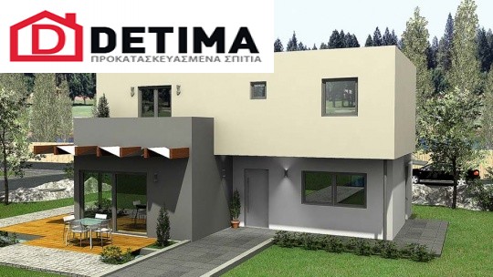 Διώροφη Κατοικία D-135, συνολικής επιφάνειας 135,20 τ.μ.
